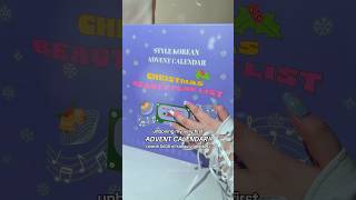 600 Worth of KBeauty Stylekorean Advent Calendar Part 1 kbeauty stylekorean skincare [upl. by Veronica631]