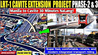 Phase 2 at 3 LRT1 CAVITE EXTENSION PROJECT UPDATE [upl. by Chil38]