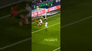 Unbelievable  39 years old Cristiano Ronaldos bicycle kick goal last night 🤖😱😱❣️Goal vs Poland 51 [upl. by Oiraved102]