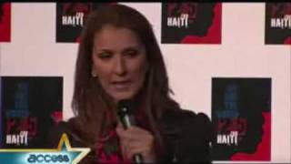 Celine Dion talks about We Are The World 25 For Haiti  Access Hollywood [upl. by Suoicerpal732]