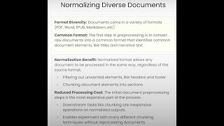 Preprocessing Unstructured Data  Part 1  Normalizing Data  Unstructured IO  26th May 2024 [upl. by Alleinnad]