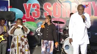 Wow Uncle Ato Shakes the studio of light tv with inspirational music [upl. by Vitia]