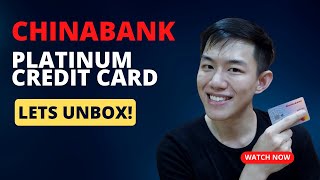 UNBOXING MY FIRST CHINABANK CREDIT CARD [upl. by Aip]