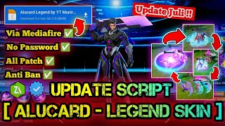 SCRIPT SKIN ALUCARD LEGEND FULL EFFECT NO PASSWORD TERBARU NEW PATCH MEDIAFIRE [upl. by Saduj]