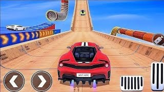 GT Car Mega Ramp Stunt Racing Gameplay 3D  Ultimate Car Racing Gameplay Android Ep 5 [upl. by Dnana]