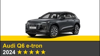 Euro NCAP Crash amp Safety Tests of Audi Q6 etron 2024 [upl. by Alyahc]