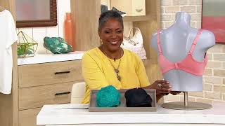 All Worthy Lace Cup Balconette Bra on QVC [upl. by Hescock15]