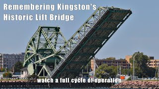 Causeway Memories  Remembering Kingstons Lost Lift Bridge 4K [upl. by Annaihs]