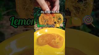 Lemon candyनिम्बू कैंडीlemoncandy homemadetangyshortsyoutubeshortssweetrecipedessert [upl. by Charlotte]