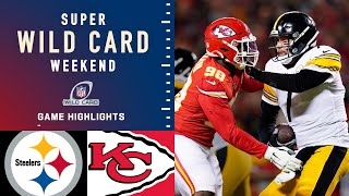 Steelers vs Chiefs Super Wild Card Weekend Highlights  NFL 2021 [upl. by Sashenka146]