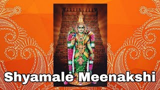 Navarathri Songs  Shyamale Meenakshi  Akshathai Music [upl. by Roye]