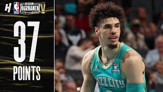 LaMelo Ball EPIC 37 POINTS vs Bucks 🔥 FULL Highlights [upl. by Aseretairam]