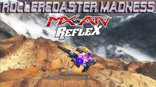 MX vs ATV Reflex Custom Track  Rollercoaster Madness [upl. by Aztiray]