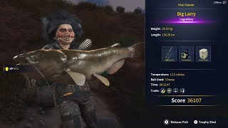 Call Of The Wild The Angler Legendary Fish Big Larry 22 August 2024 [upl. by Ecirtra]