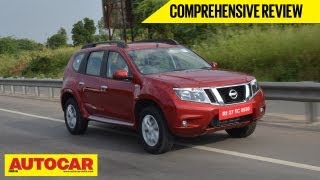 Nissan Terrano  Comprehensive Review  Autocar India [upl. by Natye697]