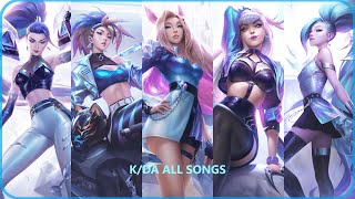 KDA ALL SONGS [upl. by Hazlett930]