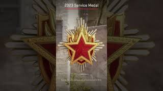 2023 Red Service Medal in Counter Strike 2 CS2 cs2 [upl. by Beal]