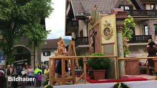 Festzug zur Landesausstellung in GarmischPartenkirchen [upl. by Tate]