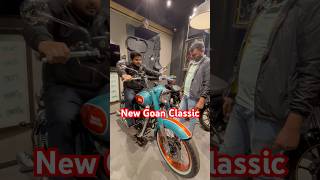 Royal Enfield New Goan Classic 350 Update royalenfield shorts short [upl. by Ellehcam]