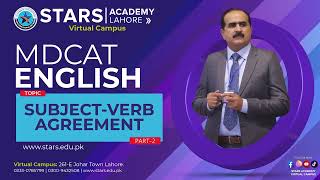 MDCAT English Subject Verb Agreement Part 2 [upl. by Sarene]