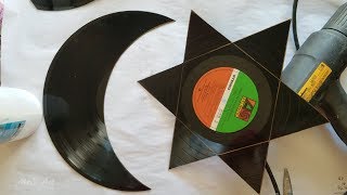 443 How to cut records into shapes [upl. by Hill112]