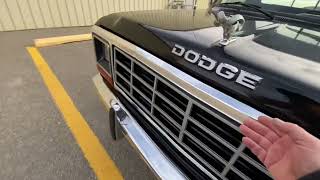 1985 Dodge W150 4WD clean southern US truck for sale [upl. by Granny337]