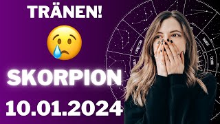 SKORPION ♏️😢DU WIRST WEINEN 😭 Horoskop  10Januar 2024 skorpion tarot [upl. by Fritz]