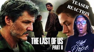 THE LAST OF US SEASON 2 OFFICIAL TEASER REACTION [upl. by Alper]