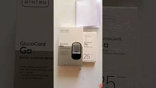 ARKRAY Glucocard G Advance glucometer machine 25 Test Strips amp 25 TrustLet Lancets Lancing device [upl. by Juditha]