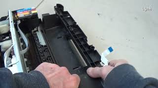 Disassemblyreassembly Epson WF2630 WF2530 WF2540 WF2650 WF2660 WF2670 [upl. by Kilan]