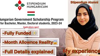 Stipendium Hungaricum Scholarship 20242025 Apply now ‼️ [upl. by Adrienne]