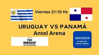 URUGUAY VS PANAMÁ EN VIVO  FIBA AMERICUP PRE  QUALIFIERS 2025 [upl. by Riki220]