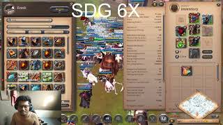 Solo dungeon T80 100x part1  Albion online [upl. by Holmun]