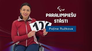 Poļinas Rožkovas iedvesmojošais stāsts kā nepadoties dzīvei  Paralimpiešu stāsti 9 [upl. by Pepper892]