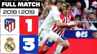 Atlético de Madrid vs Real Madrid 13 20182019 PARTIDO COMPLETO [upl. by Reffotsirhc]