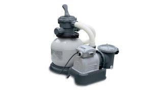 1200GPH Sand Filter Pool Pump  Intex 56685EG [upl. by Basset]