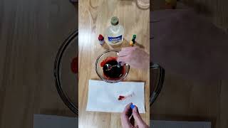 Easy DIY Fake Blood Tutorial Using Household Ingredients shorts [upl. by Standford10]