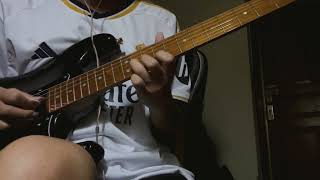 Lady Gaga Bruno Mars  Die With A Smile  Guitar solo by Bachhh [upl. by Mcgurn]