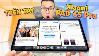 Trải nghiệm tính năng đa nhiệm cửa sổ trên Xiaomi Pad 6S Pro ngon hơn Samsung Dex và iPad không [upl. by Imak454]