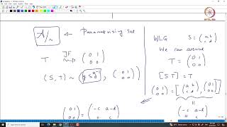 Lec 07 Classification of 2 dimensional representation of two dimensional nonabelian Lie algebra [upl. by Ostap]