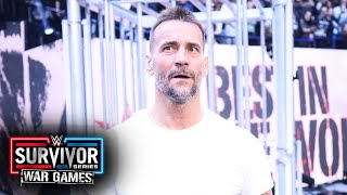 CM Punk IS BACK See the epic Survivor Series return Survivor Series WarGames 2023 highlights [upl. by Ximena]