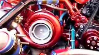 GT4088R Turbo on Bridgeported RX7 Rev Spool and Shutdown [upl. by Stepha]