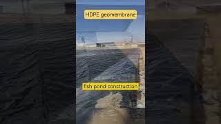 Best pond liner materialsHDPE geomembrane geomembrane geotextile construction landfill [upl. by Jacquet]