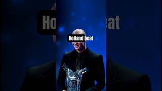 ERLING HAALAND wins World Player of the YEAR Award 🌟⚽ shorts football soccer [upl. by Fotinas]