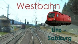 Führerstandsmitfahrt RAILJET  Westbahn Linz  Salzburg HD  Cab Ride High Speed Train [upl. by Adnamas]