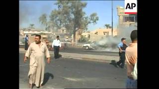 Suicide car bomb and IED attacks in Baghdad [upl. by Adnilemre263]