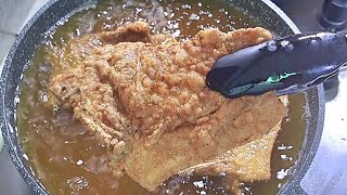 CRISPY PORK CHOP  QUICK AND EASY RECIPE😉ANG SARAP😋👍 [upl. by Yelrahc]