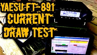 Yaesu FT891 Current Draw Review [upl. by Odoric]