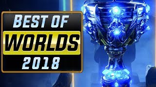 Worlds 2018 League of Legends  Best Plays Montage [upl. by Ttessil]