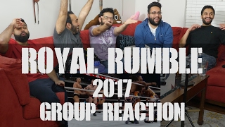 Royal Rumble 2017  Group Reaction [upl. by Ermeena246]